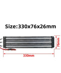 Heavy Duty Ceramic PTC Heating Element 2500W 220V AC DC Industrial Air Warmer, 330x76x26mm size for effective heat generation.