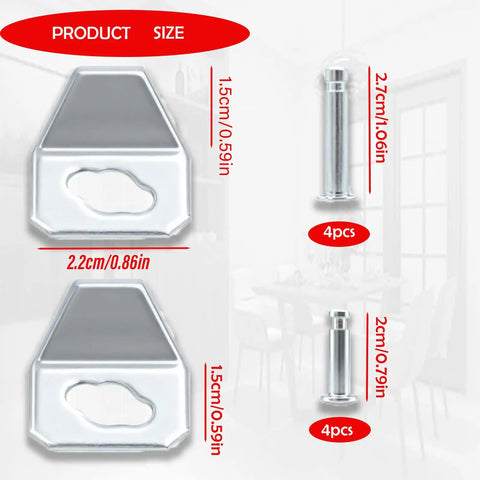 All In One Screen Door Closer Repair Kit With Two Heavy Duty Washers And Eight Replacement Pins Universal Fit For Andersen Emco Larson And Pella Storm Doors So You Fix It Fast And Keep It Slamming Smoothly showing washers and pins sizes