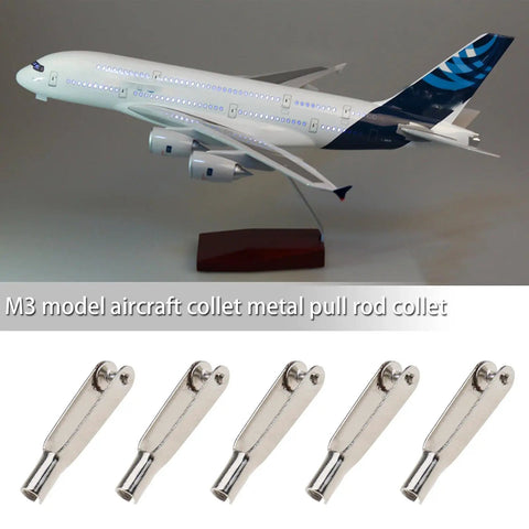 20 Pack Mini Snap Links M3 Thread Clips Self Locking Metal Clevis For RC Planes Wings And Fuselage Fixes Durable Aircraft Hardware For Remote Control Model Airplanes And Electric Planes Easy Field Fixes And Quick Repairs, M3 metal pull rod clevis