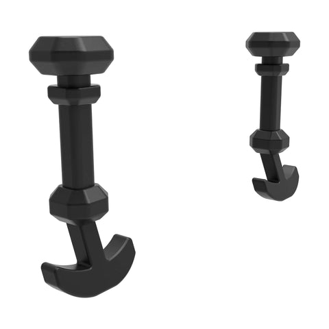 Close-up of Polaris RZR Cargo Storage Box Rubber Latch Kit For 900 1000 XP 4 1000 S Models 2014 To 2021 2 Pack T Handle Pull Lock