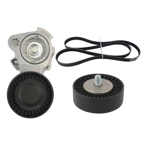 High Performance Drive Belt Pulley Tensioner Kit For BMW E82 E90 E91 E60 2006-2013 Fits Vibration Damping Crankshaft Repair Super Cool And Reliable Parts, belt and pulleys