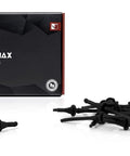 Chromax Black Silicone AntiVibration Fan Mount Set 20 Pack displayed with mounts on white surface