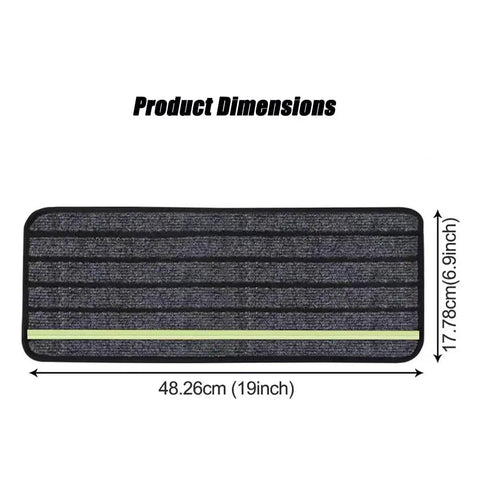 Tab 400 RV Step Covers Rug Treads Grippy Anti Slip Dustproof Mats For 2018-2026 Models dimensions 48.26x17.78cm