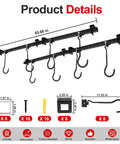 Ceiling Mounted Bike Rack For Garage And Basement, Heavy Duty Hangers With Rubber Pads, Adjustable Ceiling Hooks.
