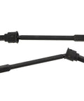 Heavy Duty Brass Hex Hub And Cvd Axle Shaft Stub Axle Kit For Axial Utb18 Capra 1/18 Rc Crawler Upgrades, black hex shafts.
