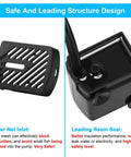 Ultra Quiet Submersible Water Pump 50 GPH 3W Mini Fountain Pump Plug And Play For Aquarium Fish Tank Pond filter net and resin seal