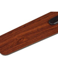 Close-up of wood blade from Drift Collection 32 Inch Four Blade Ceiling Fan Dope Breeze With Quiet Motor And Easy Install.