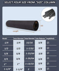 Pipe Insulation Foam Tube Three Quarters Inch For AC Units, Guitar Stands, Exercise Machine Handles And Roof Racks, Six Foot Length