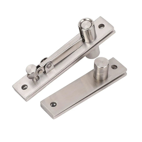 Stainless Steel Pivot Hinge With 360 Degree Rotation And 300 Lbs Load Bearing Concealed Door Hinge With Adjustable Extension