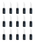 630 Piece Aluminum Electrolytic Capacitors Kit With 24 Value Ranges From 0.1uF To 1000uF, showing 470uF capacitors.