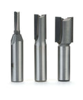 Undersize Plywood Dado Set, 3 Piece With 7 32nd Inch, 15 32nd Inch, And 23 32nd Inch Cutting Diameters And One Half Inch Shank