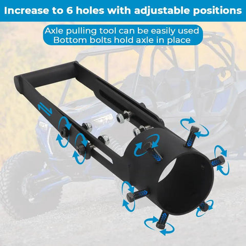 Six Hole CV Axle Puller Tool For UTV And ATV Heavy Duty Bearing Puller with adjustable positions for Polaris RZR XP