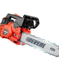 Gas Chainsaw With 12 Inch Guide Bar For Wood Cutting And Tree Felling Wide Power 2 Stroke Gas Powered Handheld Saw