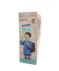 Kicker Ultra Breezy Seven Gram Junior Safety Specs With Knockout Anti Fog Shields Built For Paint Days Field Practice Plus Science Lab Haul Of 20 Pairs display in packaging with a child model.
