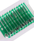 Kid Safe Microscope Slide Set for Students and Curious Minds Prepared Animal Plant and Flower Specimens, green slide pack