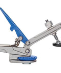 Auto Lock T Track Clamp For Woodworking Adjustable Hold Down Clamp With Set Screw 360 Degree Pivot Heavy Duty Metal T Track Stop