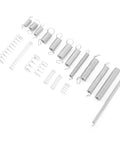 Ultimate 200 Pc Compression And Extension Springs Kit With 20 Zinc Plated Steel Assortment Sizes For Car Repair Diy And Home Fixes With Tough Storage Box To Keep Your Gear Organized And Ready To Go, assorted springs