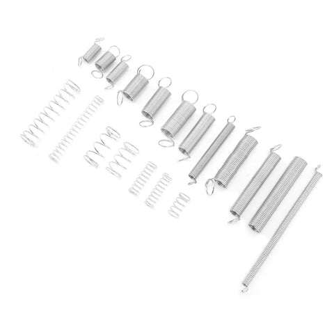 Ultimate 200 Pc Compression And Extension Springs Kit With 20 Zinc Plated Steel Assortment Sizes For Car Repair Diy And Home Fixes With Tough Storage Box To Keep Your Gear Organized And Ready To Go, assorted springs