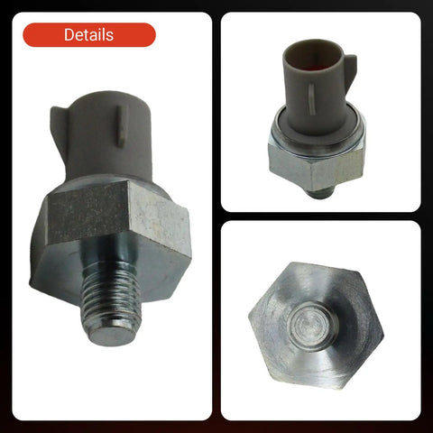 Knock Sensor Replacement For Ford E Series Econoline 1986 To 1998 F150 F250 E150 E250 Engine Knock Control Compatible With OEM E3AZ-12A699-A E1AF-12A699-A1A E1AF-12A699-A2A F0TZ-12A699-A, threaded metal sensor