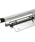 Built Tough Detachable Stainless Steel Cabinet Door Hinge With Carbon Steel Spring Hidden Folding Hinge For Industrial Cabinets Easy Install Rust Resistant 1 Piece