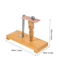 Easy To Use Pendulum Inertia Demonstrator For Physics Labs A Complete Hands On Oscillation Kit, wooden base, 18cm x 8cm