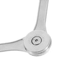 Close-up of Soft Close Cabinet Door Hinges With Lift Stay Support And Hydraulic Damper, showcasing durable joint mechanism.