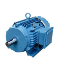 High Torque Three Phase Induction Motor 1.5 Kw Genuine Copper Winding 380 Volt Industrial Electric Motor in blue color.