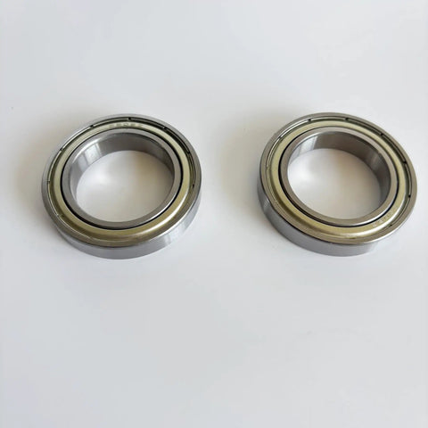 Sealed 6906Z bearings from 2 Inch Cup Bottom Bracket Set For One Piece Crank Bikes With 6906Z Sealed Bearings, silver finish