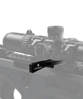 Scope Leveling Kit For Rifle Scope Mounting And Alignment with aluminum level wedge in black anodized finish