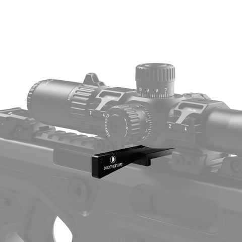 Scope Leveling Kit For Rifle Scope Mounting And Alignment with aluminum level wedge in black anodized finish