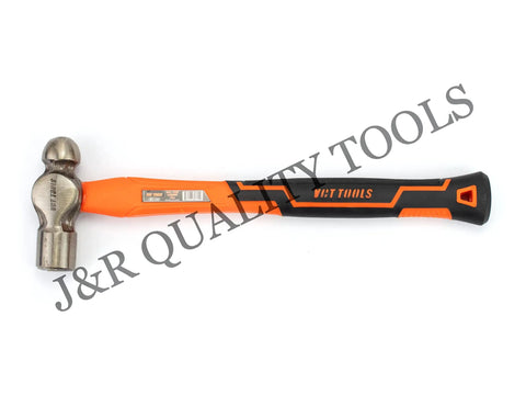Single 16 oz ball peen hammer from 5 Piece Hammer And Mallet Set With 16 Ounce And 32 Ounce Ball Peen Hammers, durable handle