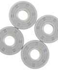 4 Pack Rubber Oil Seal Gasket Replacement For Bread Machine Mixing Component Leakproof And Flour Leakage Prevention Smooth Operation Easy Installation Durable Bearing Seal For Home Bakers Pro Grade, 4 gray rubber seals