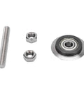 Ebtools Replacement Vane Wing For Powered Cable Stripper High Carbon Steel Cutter parts including bearing, nuts, and a threaded rod.