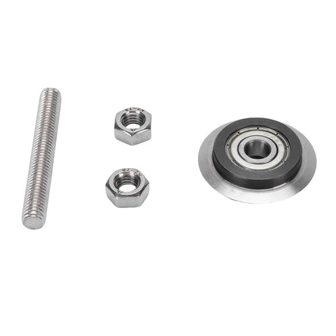 Ebtools Replacement Vane Wing For Powered Cable Stripper High Carbon Steel Cutter parts including bearing, nuts, and a threaded rod.
