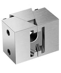 Rock Solid Double Direction Ok Clamp For Tabletop Machining Adjustable Side Fixture With Fixed Clamp Block To Stabilize Workpieces Heavy Duty Precision Jig For Milling Drilling Mold Making And Quick Setup, stainless steel block clamp