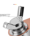 Heavy Duty Welding Magnetic Ground Clamp With Strong Holding Power For Fast Setup And Secure Fixture On Any Metal Work Surface To Boost Your Efficiency Today, close-up view showing alloy steel washer and reinforced nut.