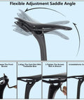 Ultralight Carbon Bike Seat Post 25mm Offset 400mm 30.8Mm Diameter UD Matte 3K Finish Road And MTB Saddle Post Adjustable 210G Weight