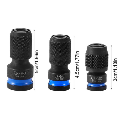 Get Your Hands On This Awesome Bolt Extractor Kit With Multi Spline Easy Out Set And Quick Release Tool, 1/4 inch CR-MO sockets