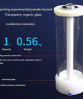 Digital Display Electrostatic Powder Spray Kit Featuring Foot Switch Gun And Adjustable Voltage For Automotive Primer And Paint Straight Up Reliable Pro Shop Coating Setup. Transparent 1L powder bucket with suction tube.