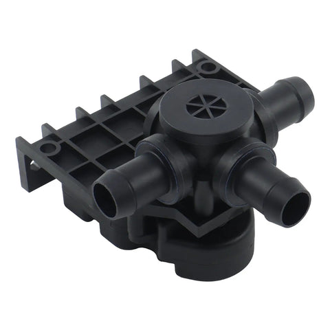 Drop In Fix Tesla Model X Heater Control Coolant Valve Motor Compatible With 2016 To 2021 Electric Crossover part close-up showing plastic construction.