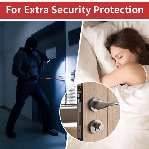 Heavy Duty 7 Inch Outswing Door Latch Guard Plate Matte Black Stainless Steel Security Shield blocking forced entry.