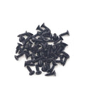 Rock Solid Table Locks 12 Pack Heavy Duty Iron Furniture Connectors With 60 Mounting Screws black screws for secure assembly