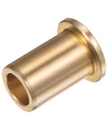 Top Shelf Bronze Flange Bearing Sleeve 13MM Bore 19MM OD 30MM Long With 3MM Thick Flange self lubricating bushing, side view.