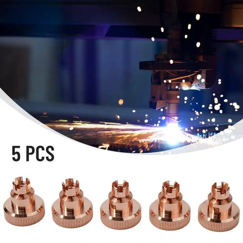 5-Pack KP2845-2 Plasma Shield Guard Cups For Tomahawk 1538 LC105 Cutting Torch WSP-24014 Durable Metal Consumables