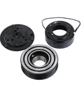 AC Compressor Clutch Assembly Kit For Sanden 508 12V V Belt 2 Pack 2A Groove Direct Replacement High Quality Performance