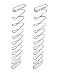 Stainless Steel Trapezoidal Flat Spring Set Two Piece Heavy Duty High Strength Compression Wire Form For Machinery Spare Parts And Industrial Spring Setups For Heavy Machinery Industrial Equipment And Precision Assemblies, two springs