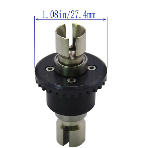 Front Differential Gear Assembly Set For MJX Hyper Go 1/16 And 1/14 RC Trucks Fits H16PL H16GT H16DR H16BM H14PL 27.4mm view