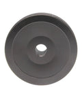Beefy AK30 3.0 Inch OD Single Groove Web Sheave Cast Iron V Belt Pulley With 0.5 Inch Bore front view