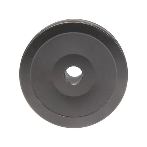 Beefy AK30 3.0 Inch OD Single Groove Web Sheave Cast Iron V Belt Pulley With 0.5 Inch Bore front view