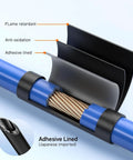 Top Tier 500 Pieces Heat Shrink Tubing Kit With Sticky Liner And Fast 4 To 1 Shrink Ratio For Marine Grade Wire Bundles and exposed wiring.